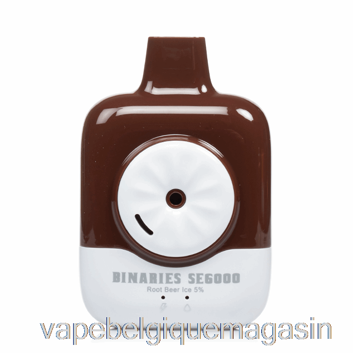Vape Belgique Horizon Binaires Se6000 Glace à La Racinette Jetable